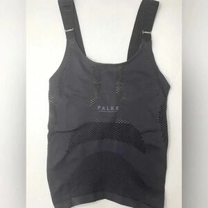 3 for $15 Falke Ergonomic Sport Tank Vented Top Black And Lime Green Size S